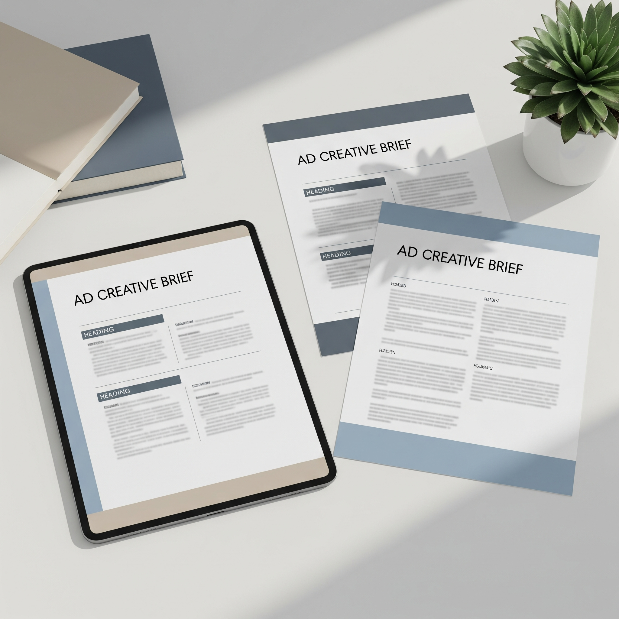 Ad Creative Brief Templates